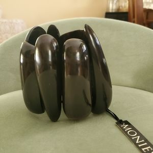 Large, Monies Statement Bracelet